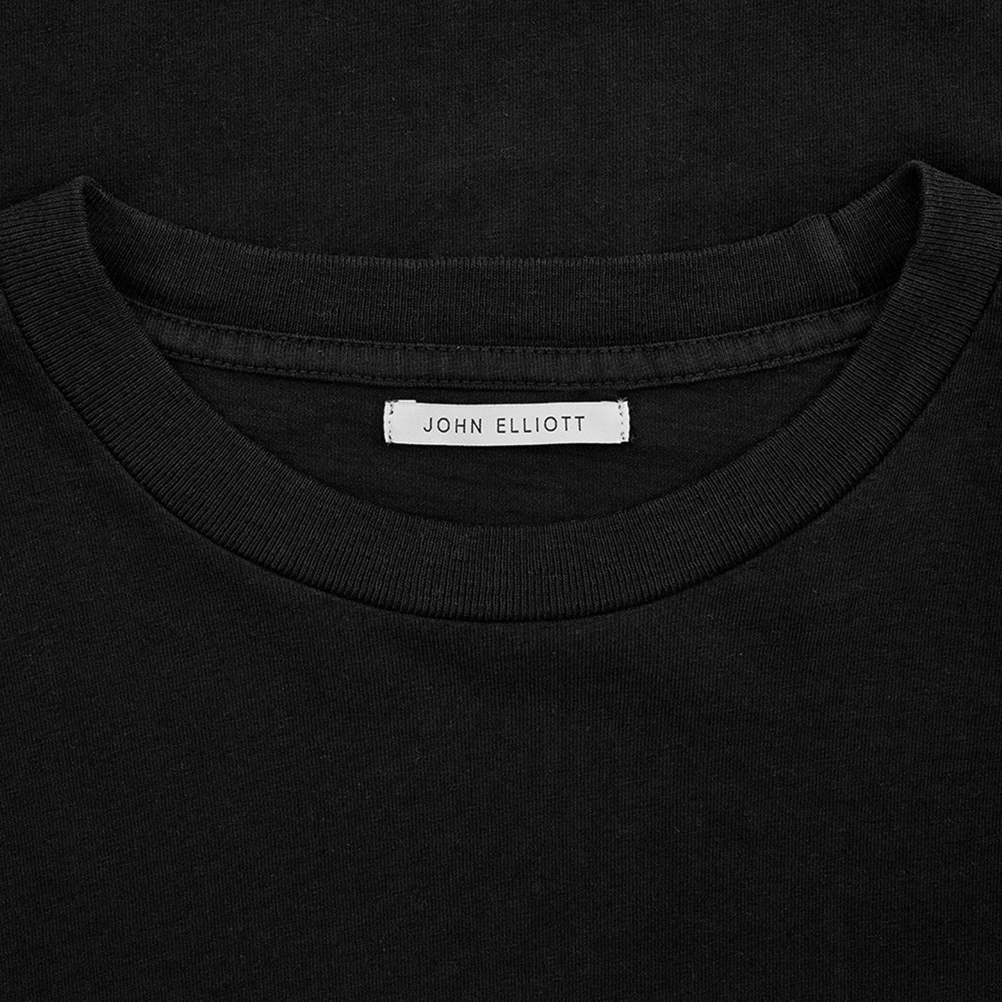 John Elliot Mens Long Sleeve University Tee 'Black'