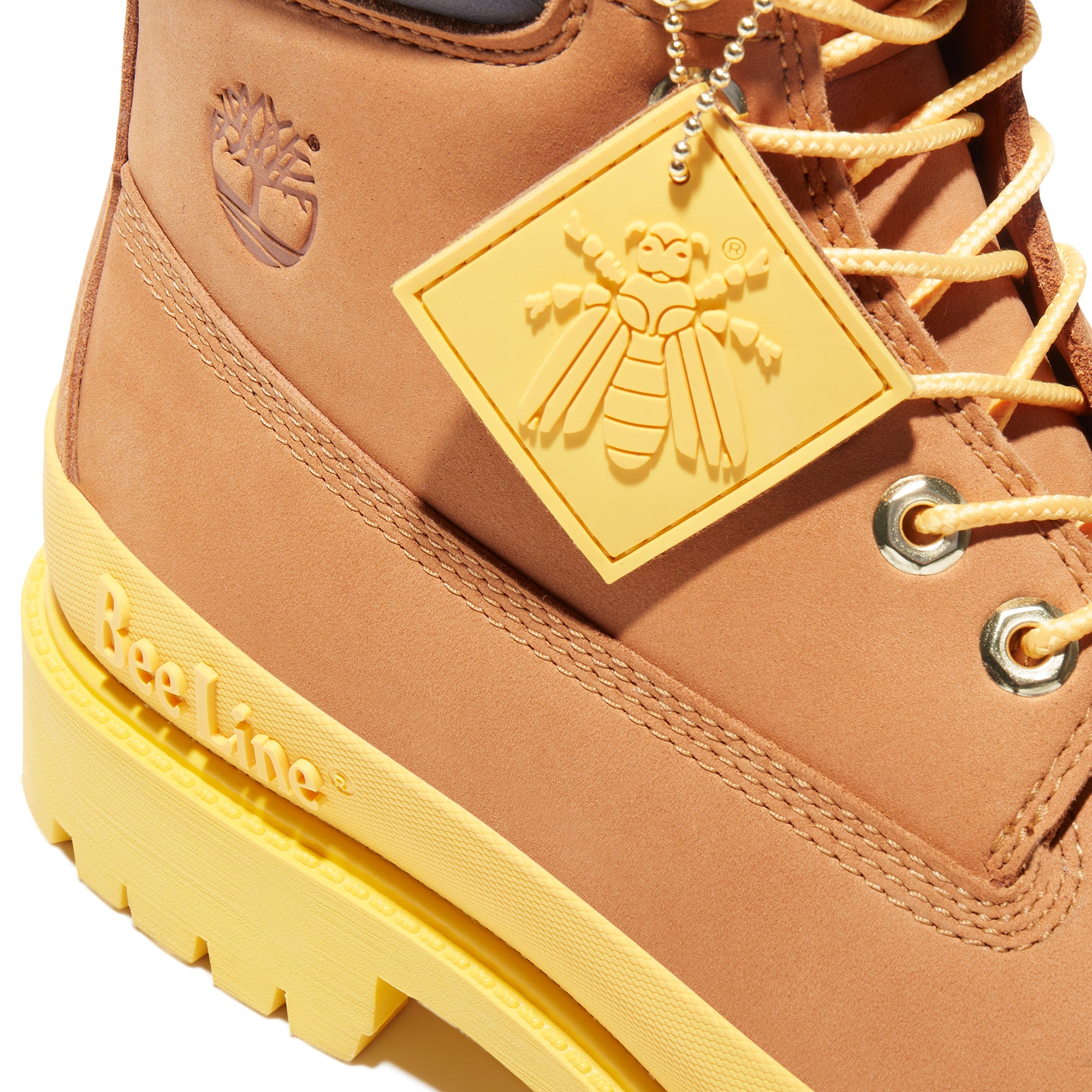 Timberland Men 6" Premium Rubbertoe WP Wheat Boots