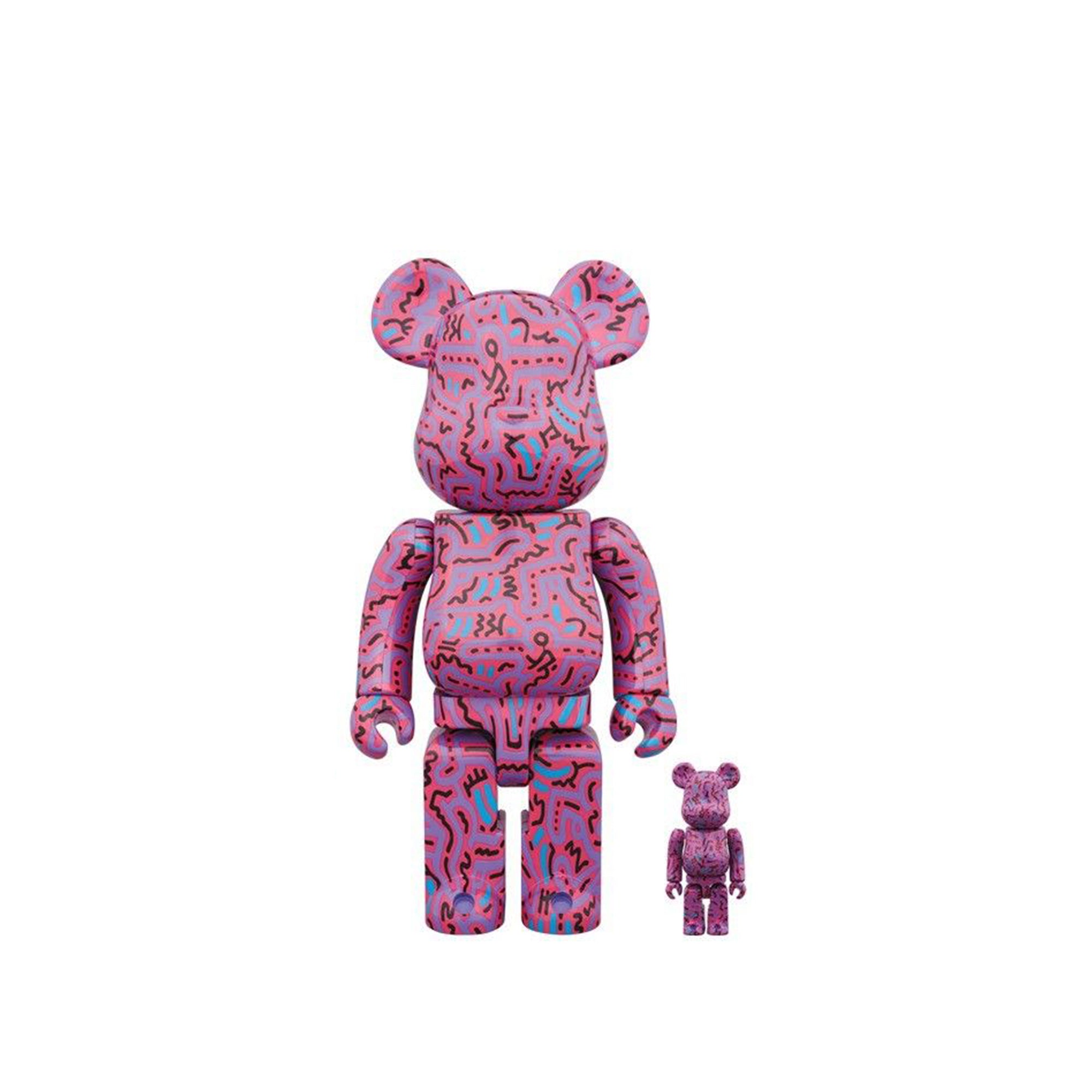 Medicom x Keith Haring Be@rbrick 100% 400%