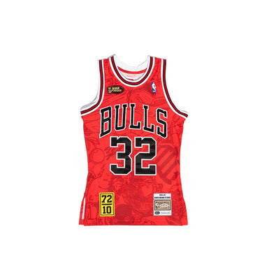 Mitchell & Ness Mens Chicago Bulls Hebru Jersey 'Red'