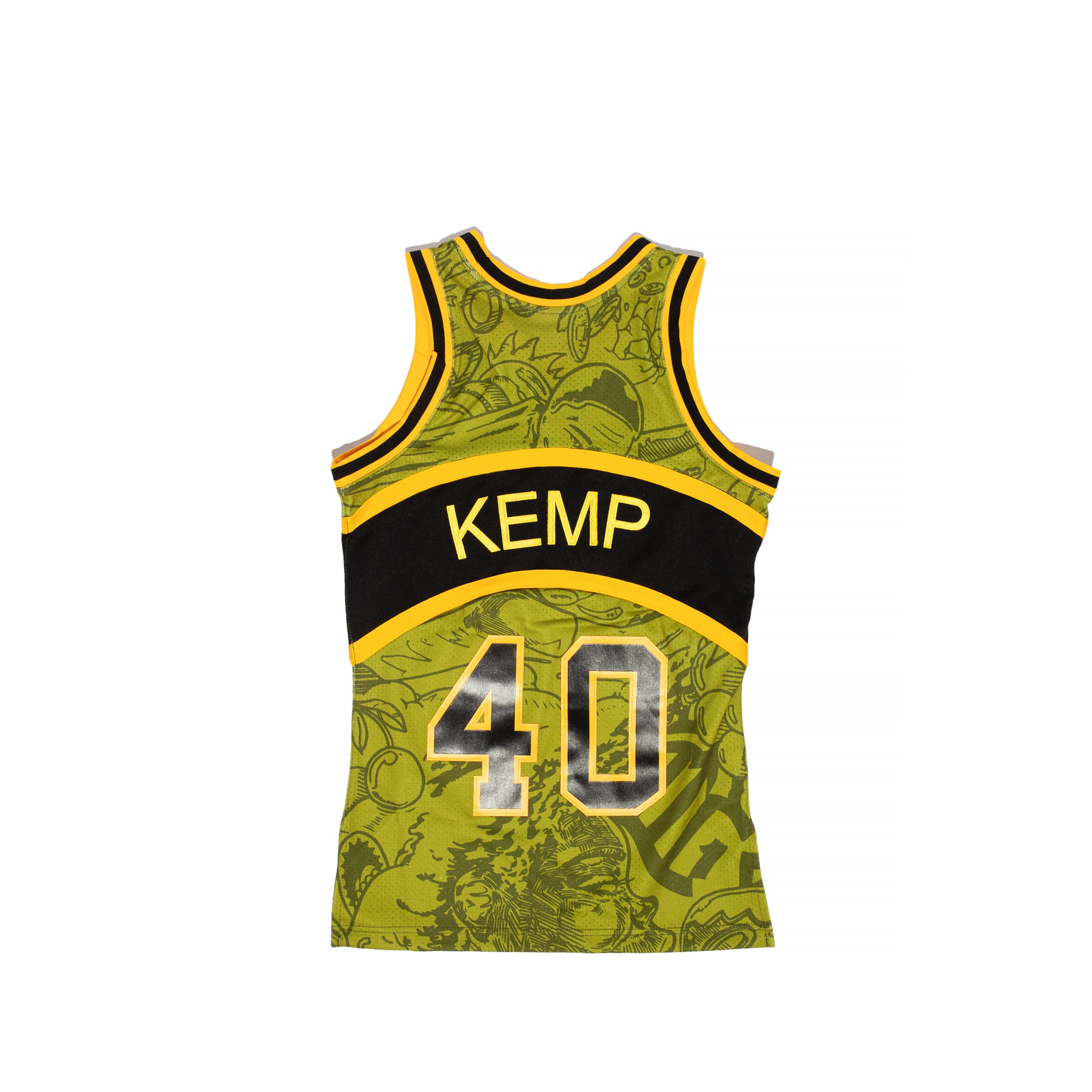 Men's Mitchell & Ness Shawn Kemp Green Seattle SuperSonics