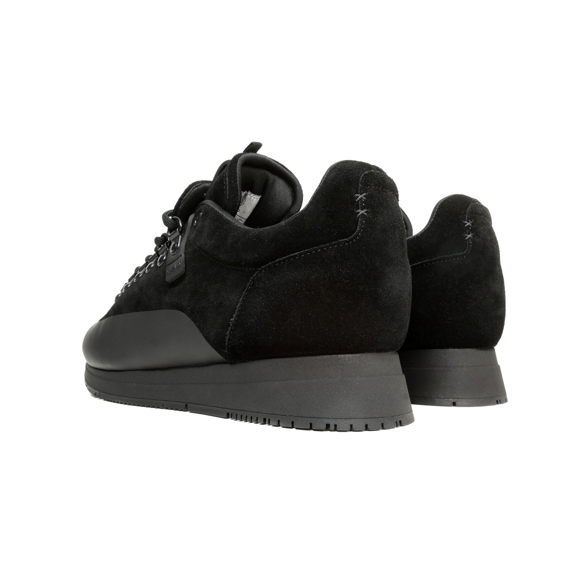 Akio, Men's, Orion, Triple Black, AK-0003-BLK, Suede