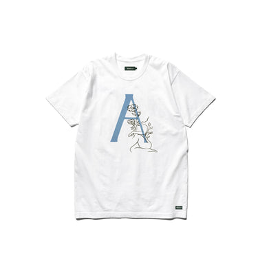 Afield Mens Thorn T-Shirt 'White'