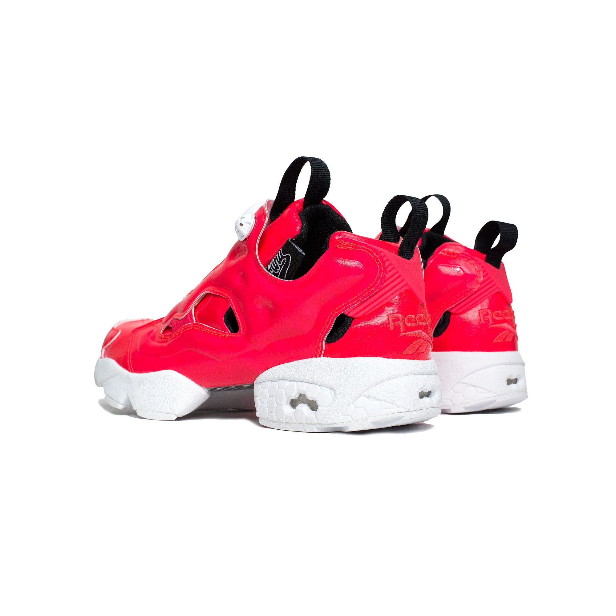 Reebok, Women's, Instapump Fury, Overbranded, AR1607, Neon Cherry