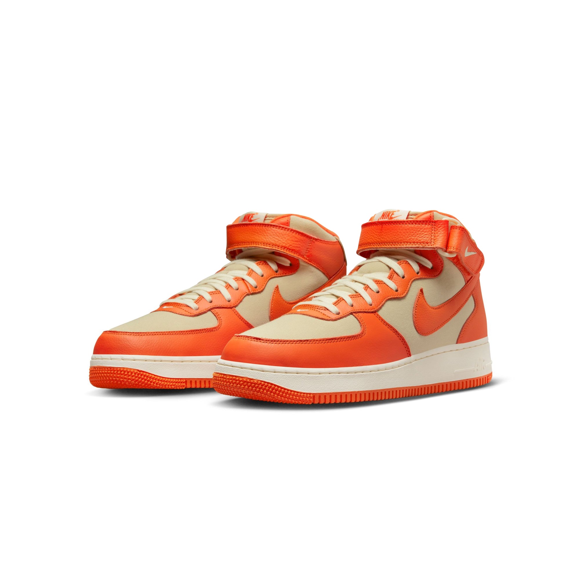 Nike Air Force 1 Mid QS Oil Green Orange for Sale