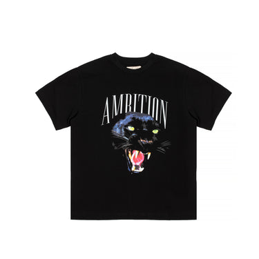 Ambition Worldwide Mens Black Panther SS Tee