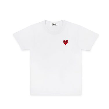 Comme des Garcons PLAY Mens Red Heart Tee
