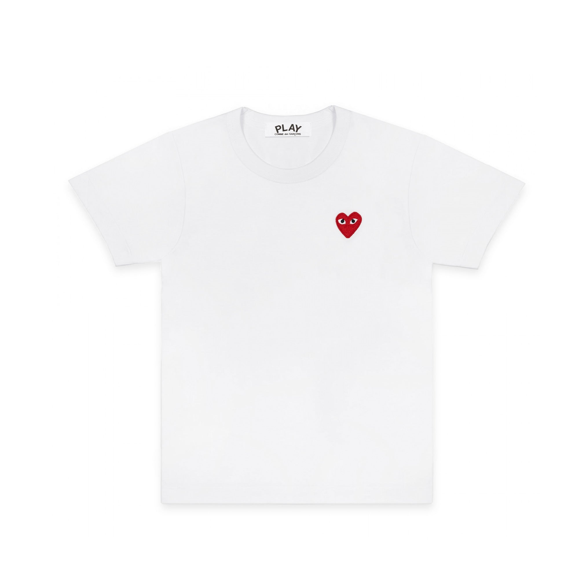 Commes des Garcons Play Mens Red Heart SS Tee