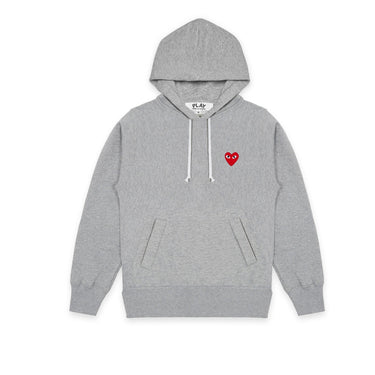 Commes des Garcon Play Mens Red Heart Hoodie