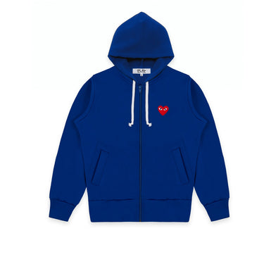 Comme des Garcons PLAY Mens Zip-Up Hoodie [AZ-T172-051-2]