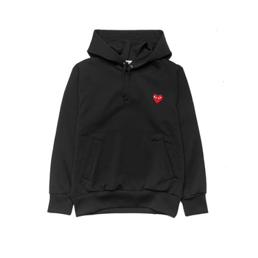 Comme des Garcons Play Mens Red Heart Hoodie
