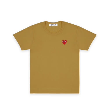 Comme des Garcons PLAY Mens Red Heart Tee [AZ-T212-051-5]