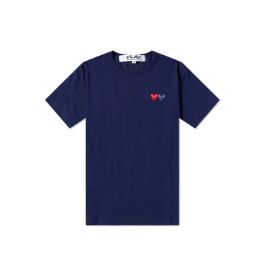 Commes des Garcon Play Mens Double Heart SS Tee