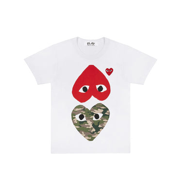 Comme des Garcons PLAY Womens Heart Tee