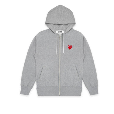 Comme des Garcons PLAY Mens Zip-Up Hoodie