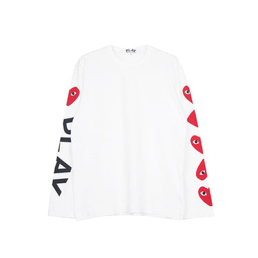 Comme des Garcons PLAY Mens L/S Tee [AZ-T262-051-1]