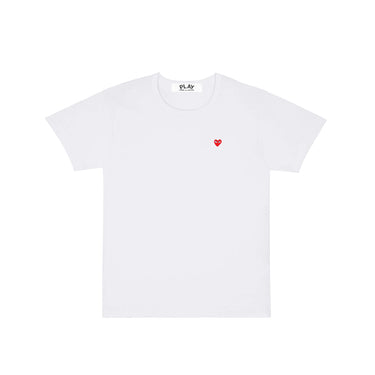 Comme des Garcons PLAY Mens Small Red Heart SS Tee