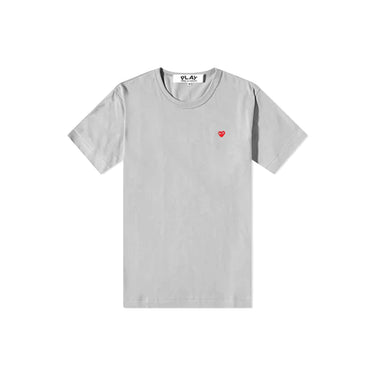Comme des Garcons Play Mens Small Red Heart SS Tee