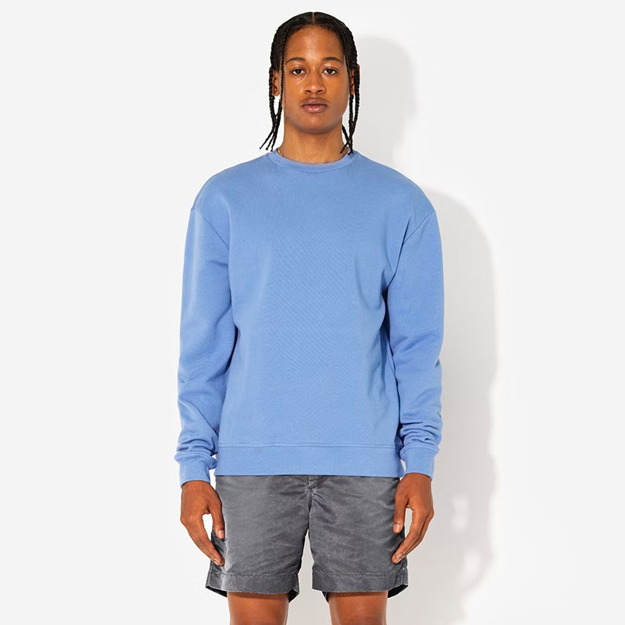 John Elliott Mens Oversized Pullover Crewneck