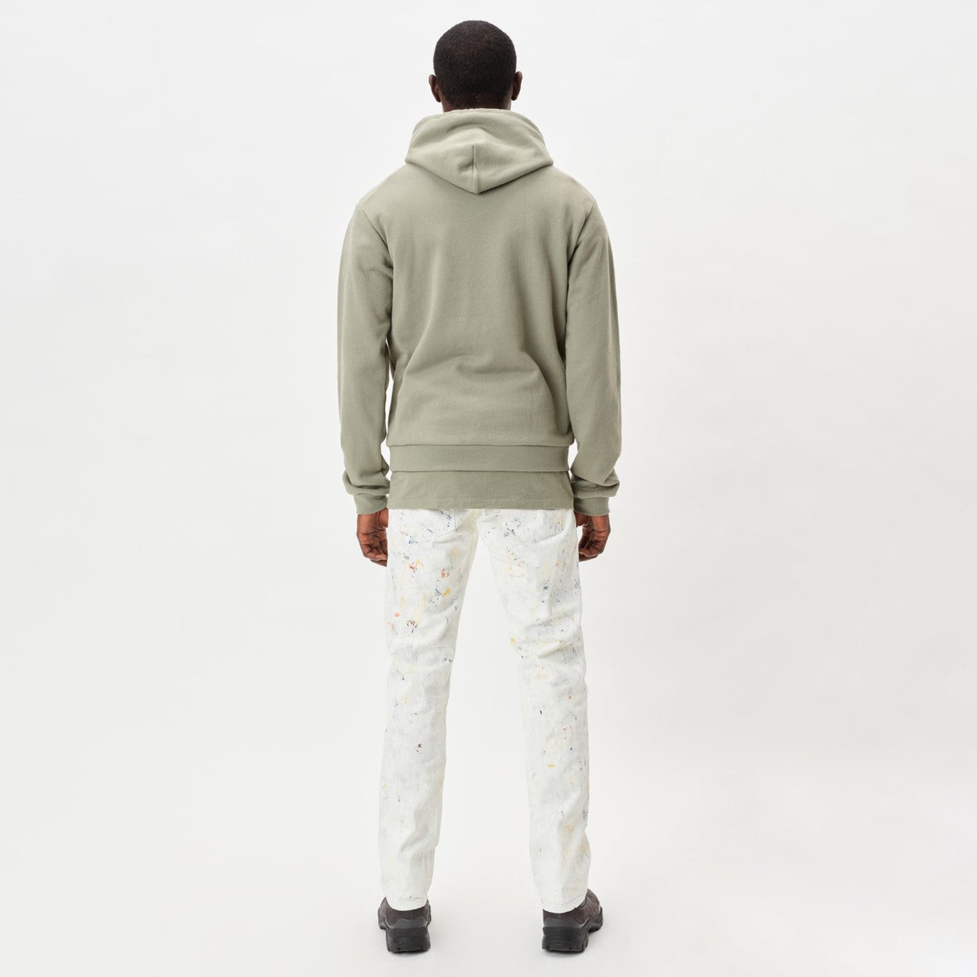 John Elliott Mens Beach Hoodie 'Sage'