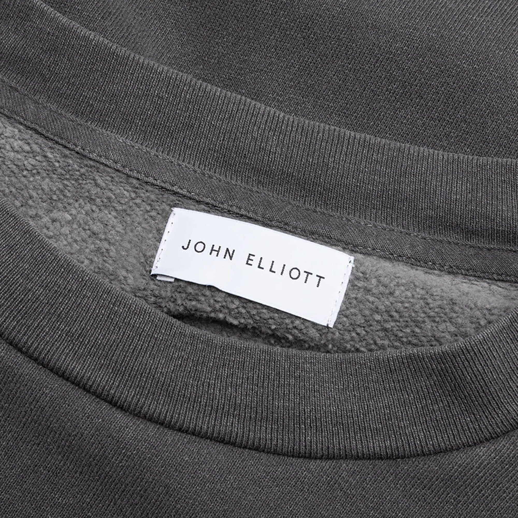 John Elliott Mens Interval Crew 'Washed Black'