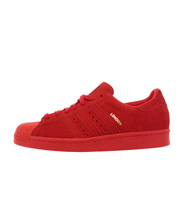 Adidas: Superstar 80s City Series "London" (Red/Red)
