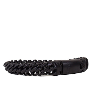 Vitaly: Maile Bracelet (Matte Black- Stainless Steel)