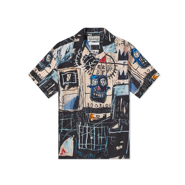 Wacko Maria Mens Jean-Michel Basquiat SS Hawaiian Shirt