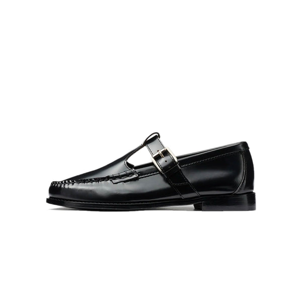 G.H. Bass Womens Mary Jane Weejun Loafers 'Black' – Extra Butter