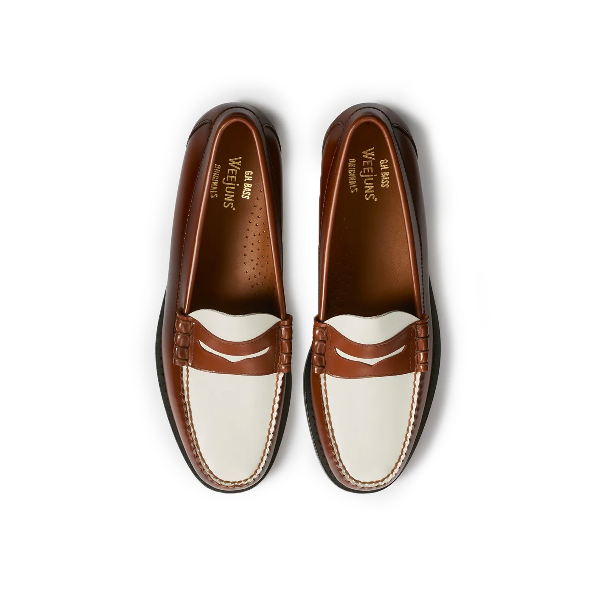 G.H. Bass Mens Larson Weejun Shoes – Extra Butter