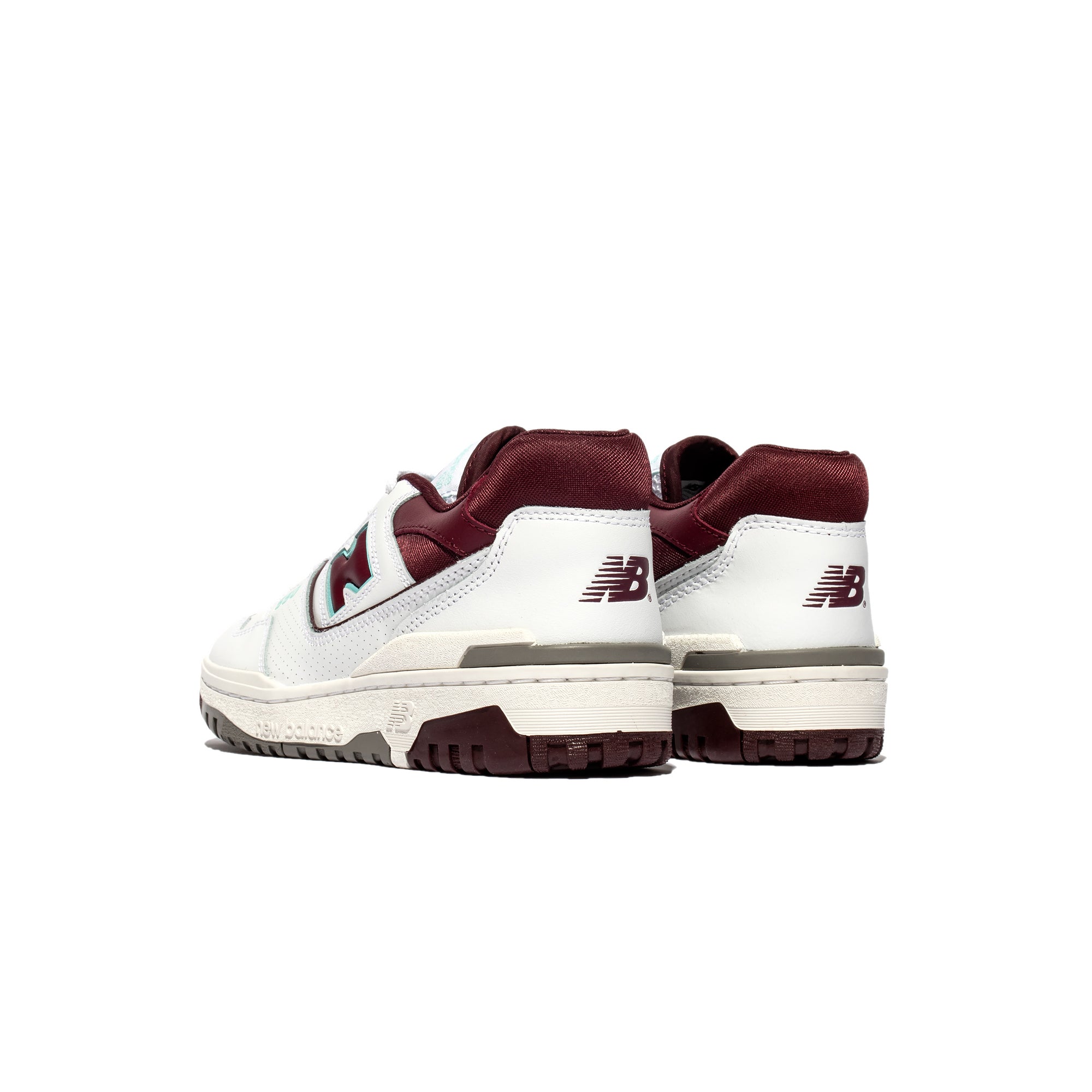 New Balance Mens 550 Shoes Burgundy