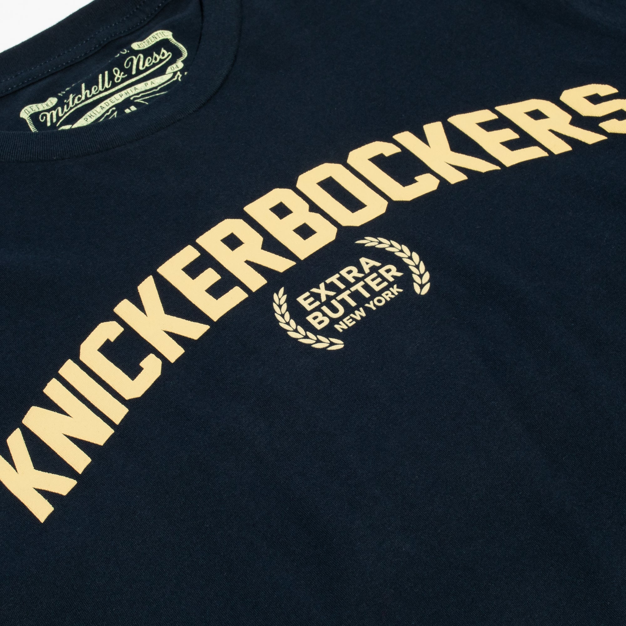 Mitchell & Ness x EB NBA Knickerbockers LS Tee 'Navy'