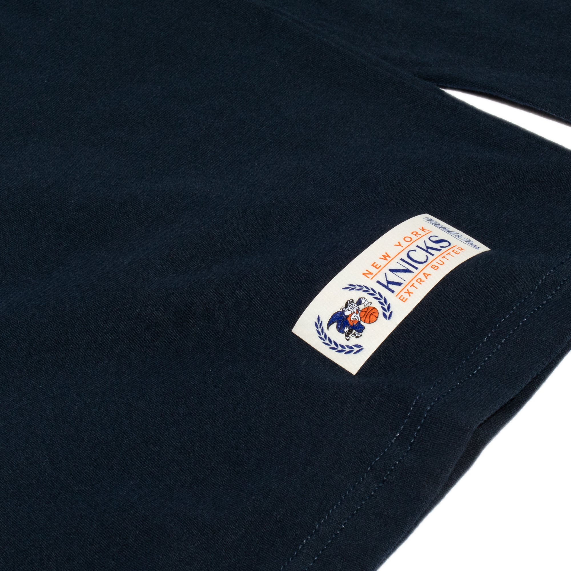 Mitchell & Ness x EB NBA Knickerbockers LS Tee 'Navy'