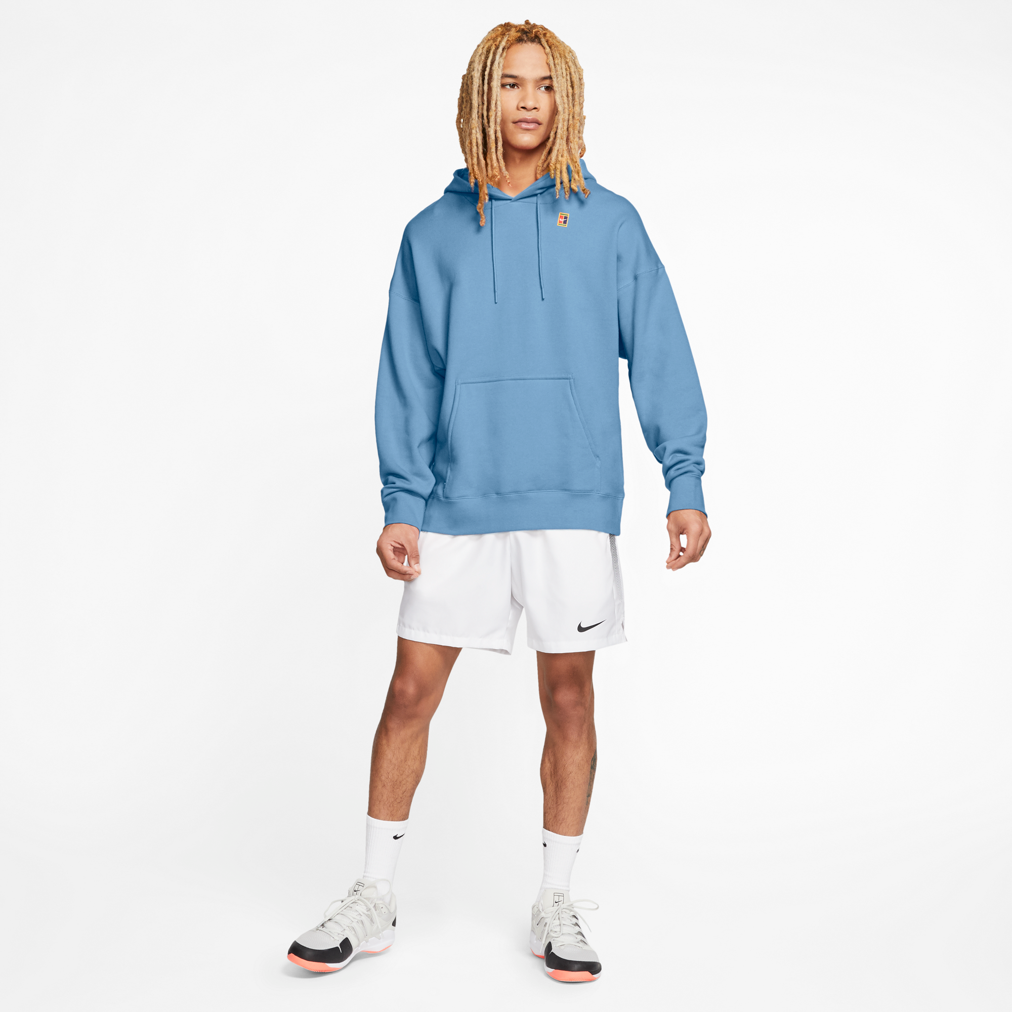 NIKE MEN NIKECOURT FLEECE HOODIE