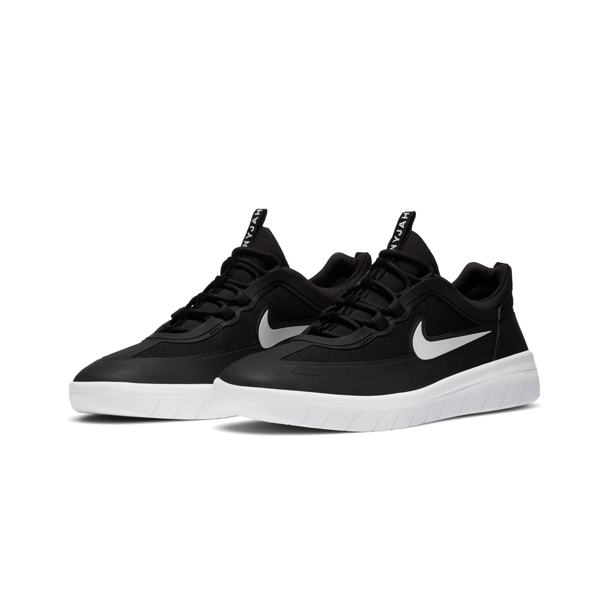 Nike SB Mens Nyjah Free 2 Shoes 'Black/White'