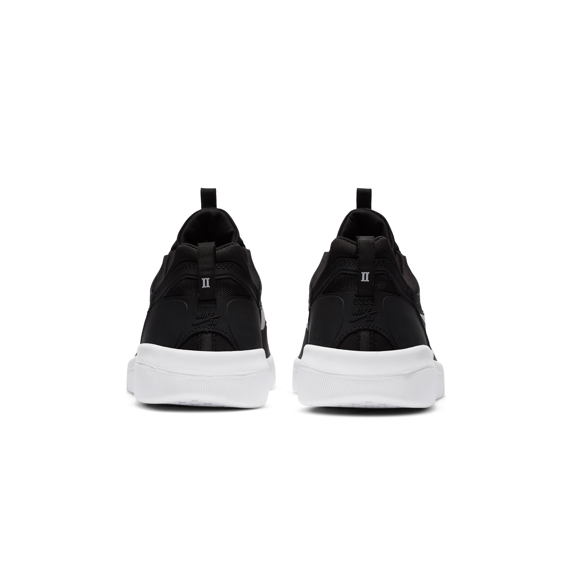 Nike SB Mens Nyjah Free 2 Shoes 'Black/White'