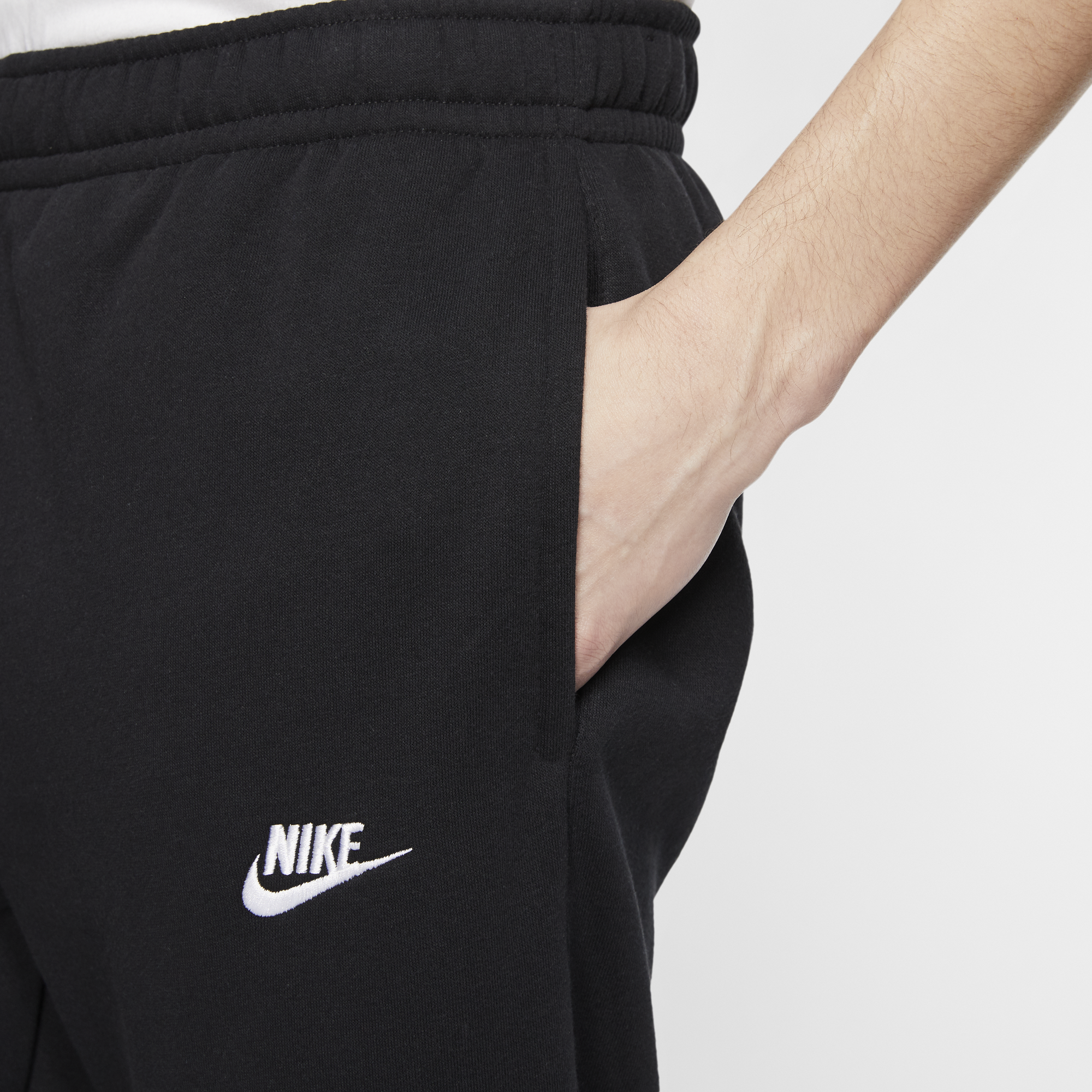 Nike Mens Sportswear Club Fleece Pants Black