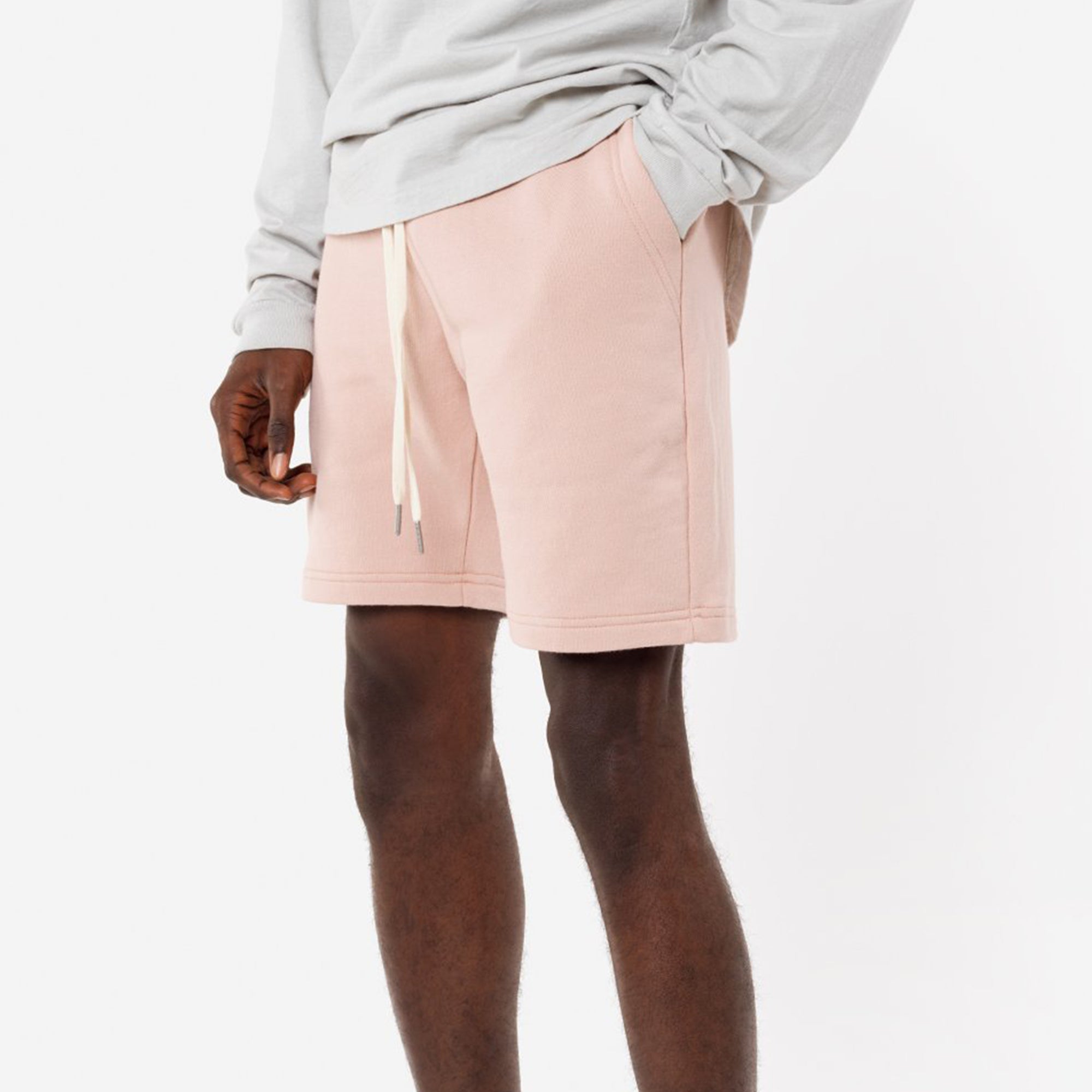 John Elliott Mens Crimson Shorts 'Twilight'