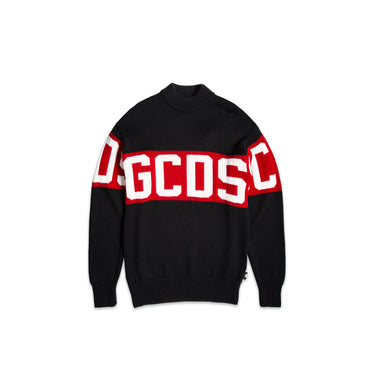 GCDS Womens Logo Knitwear Sweatshirt