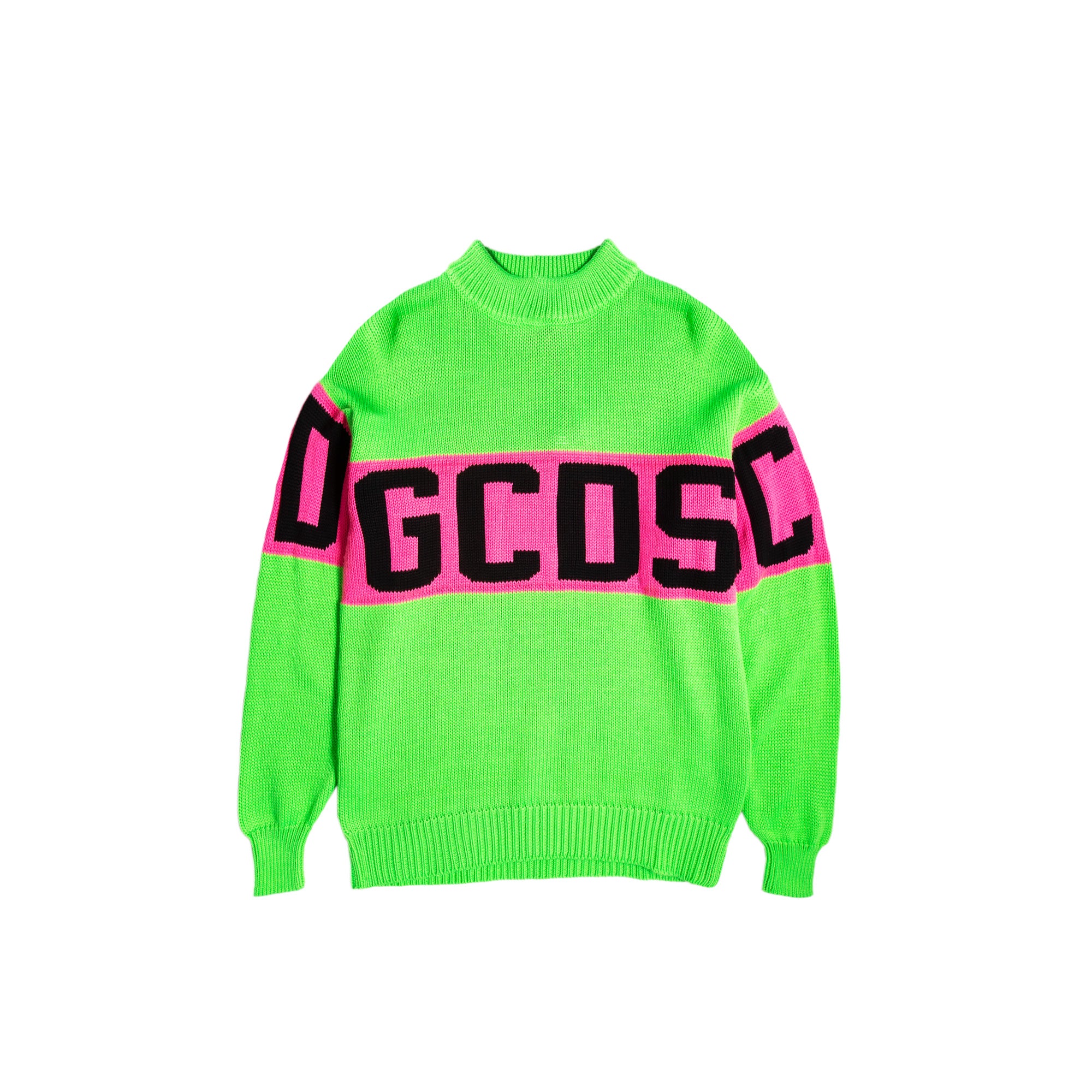 GCDS Womens Logo Knitwear Sweatshirt