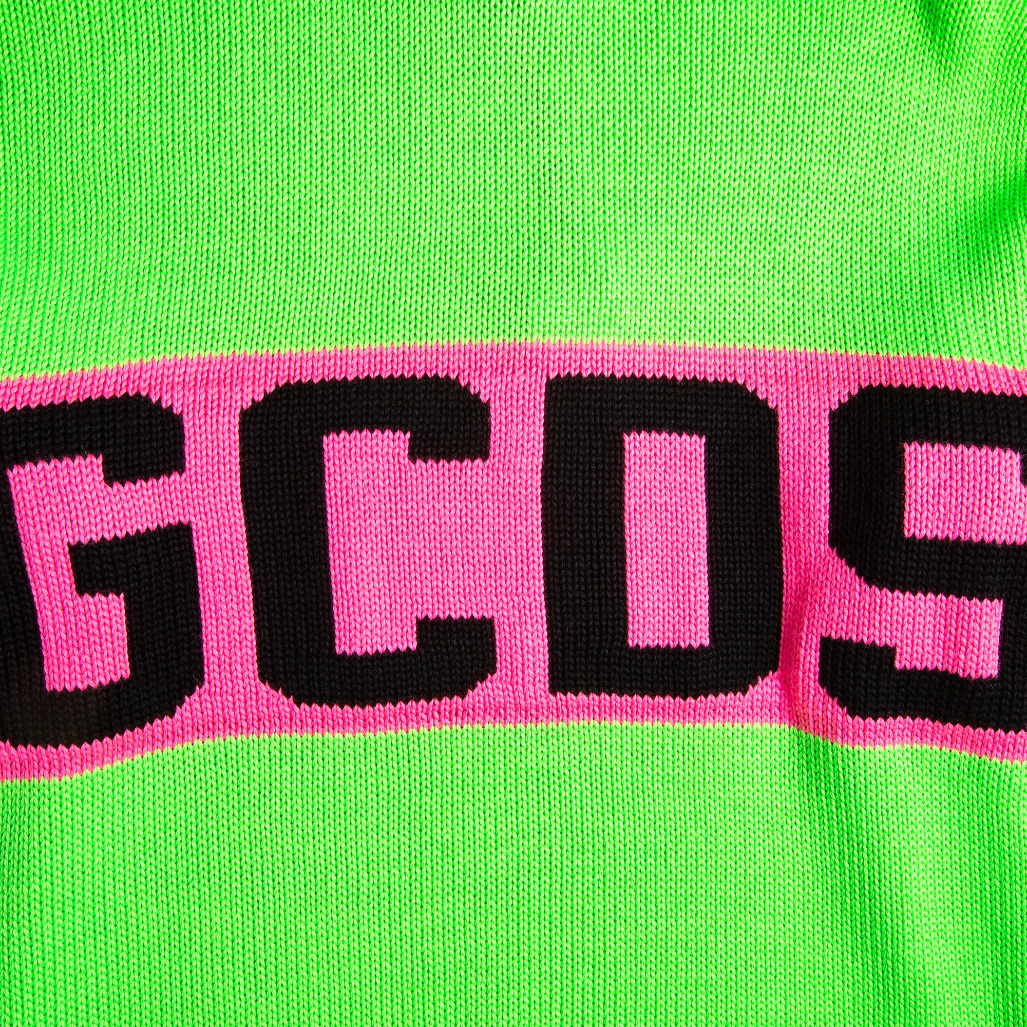 GCDS Womens Logo Knitwear Sweatshirt