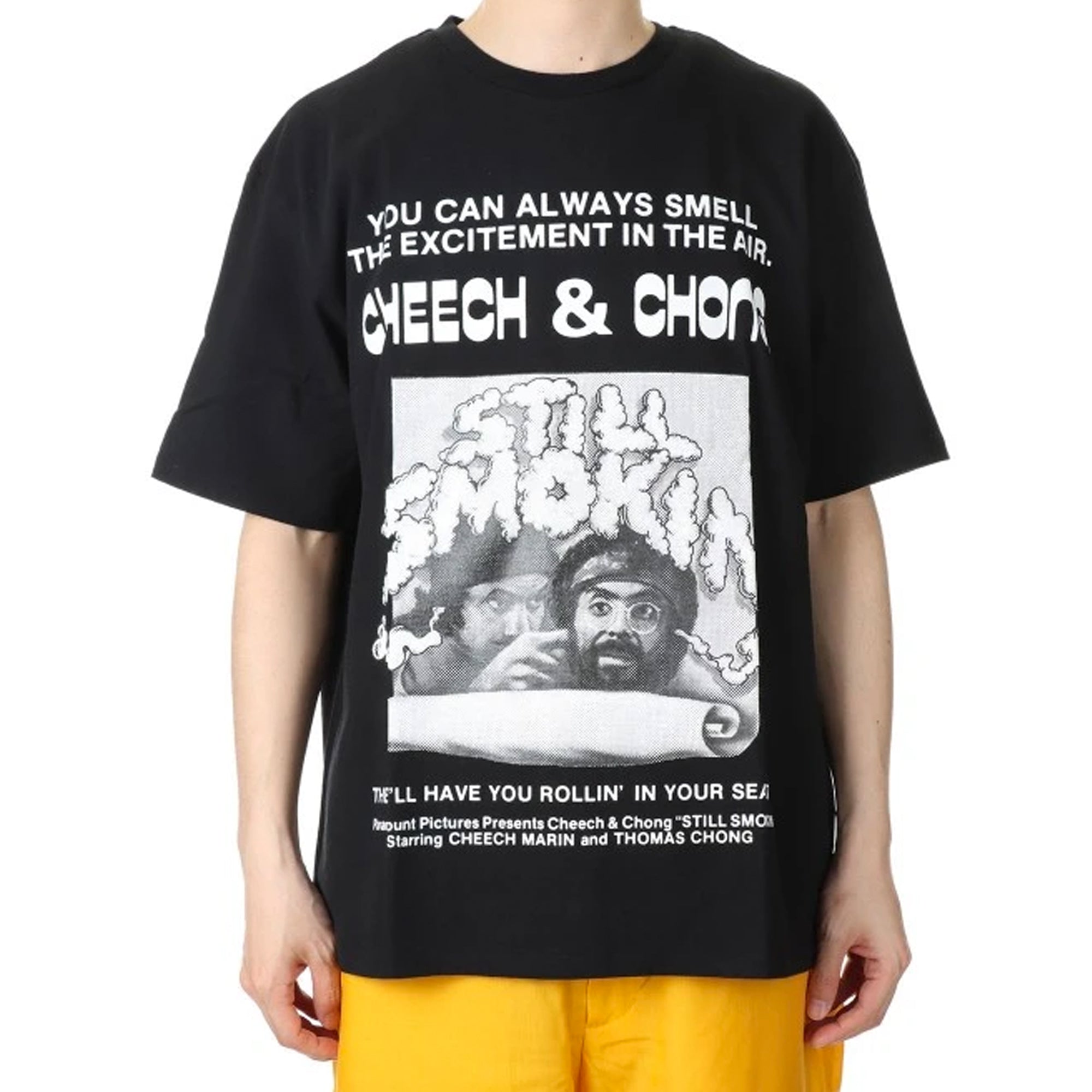 Wacko Maria Mens Still Smokin Washed Heavy Weight Tee – Extra Butter