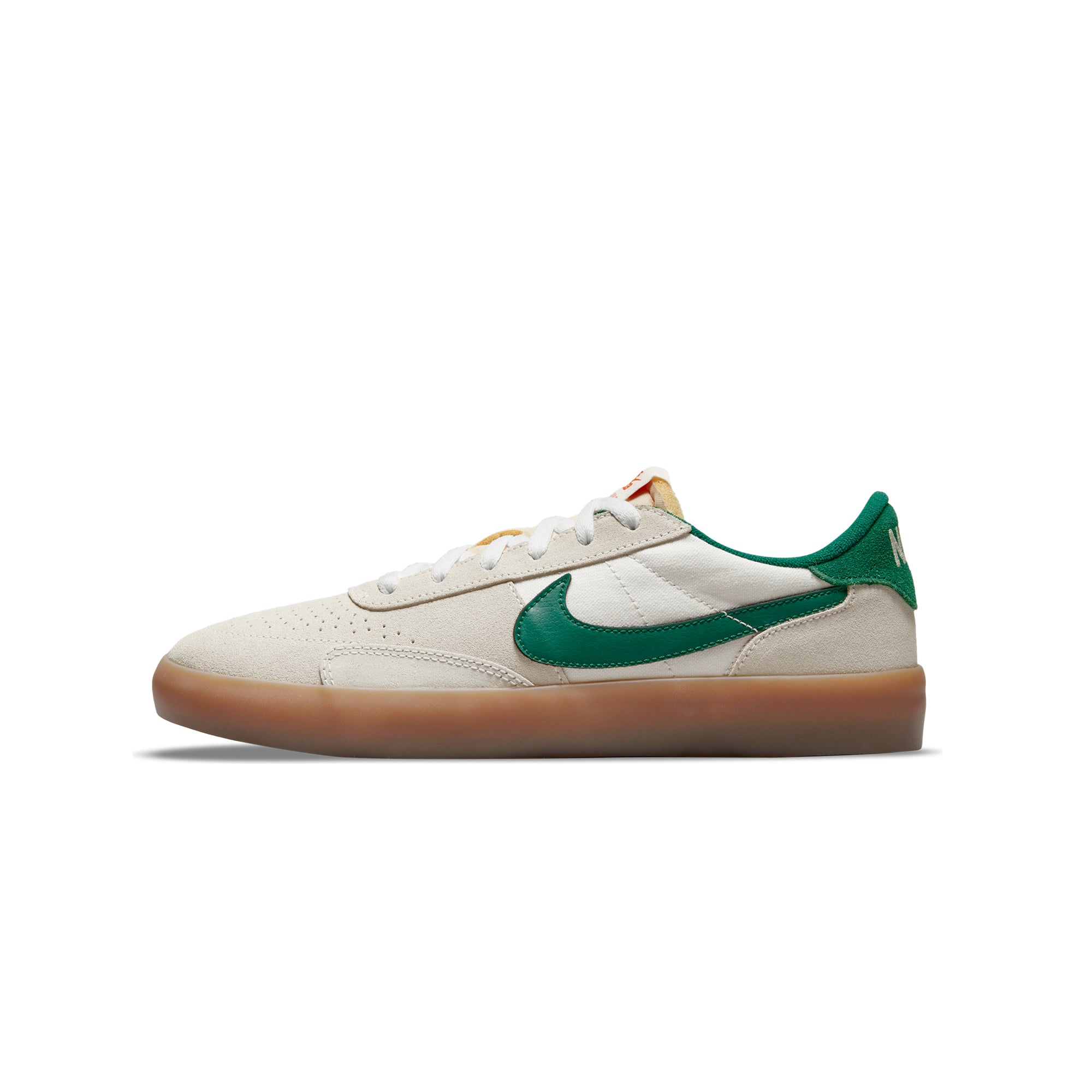 Nike SB Mens Heritage Vulc Shoes Sail/Gorge Green