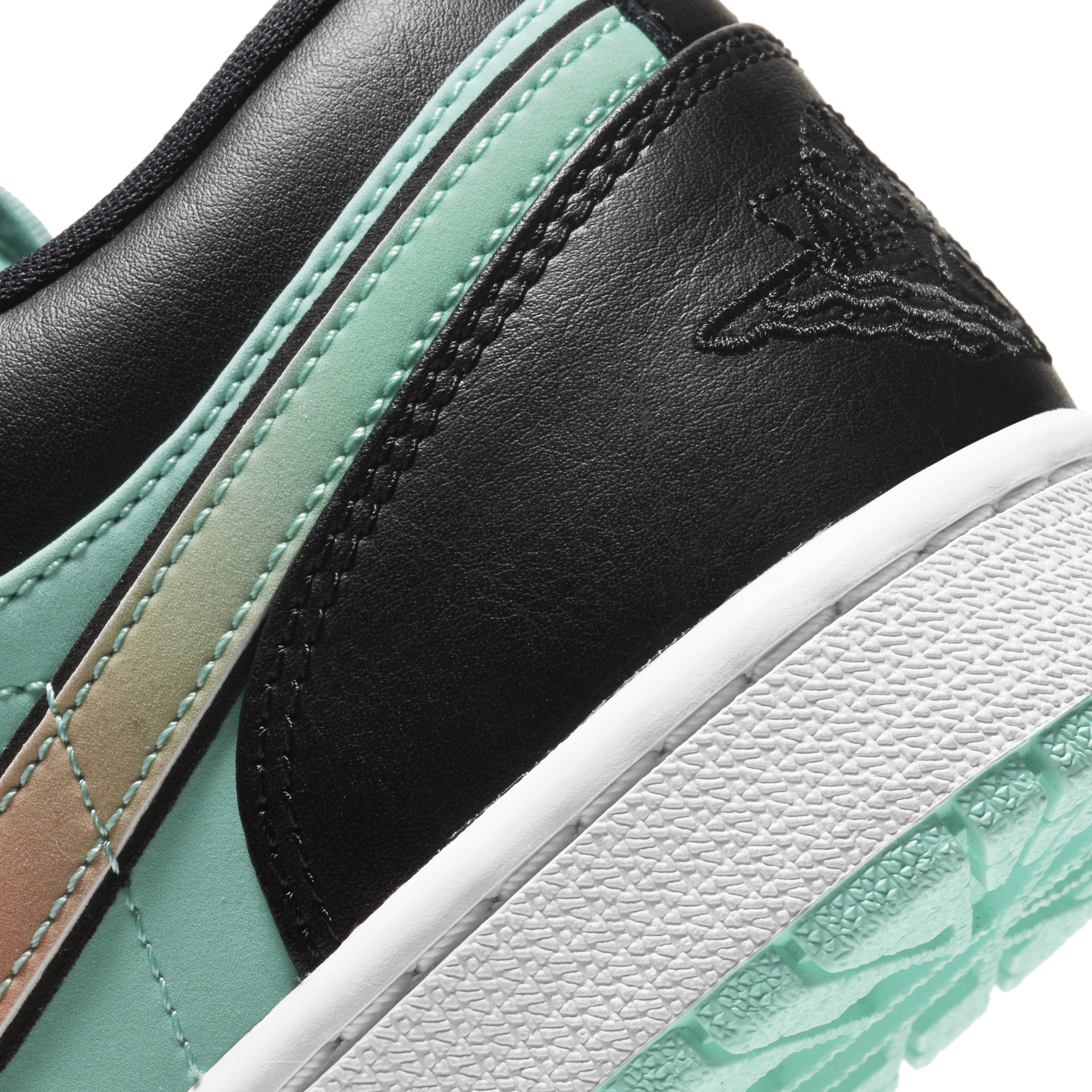 Air Jordan 1 Mens Low SE Shoes 'Tropical Twist/Black'