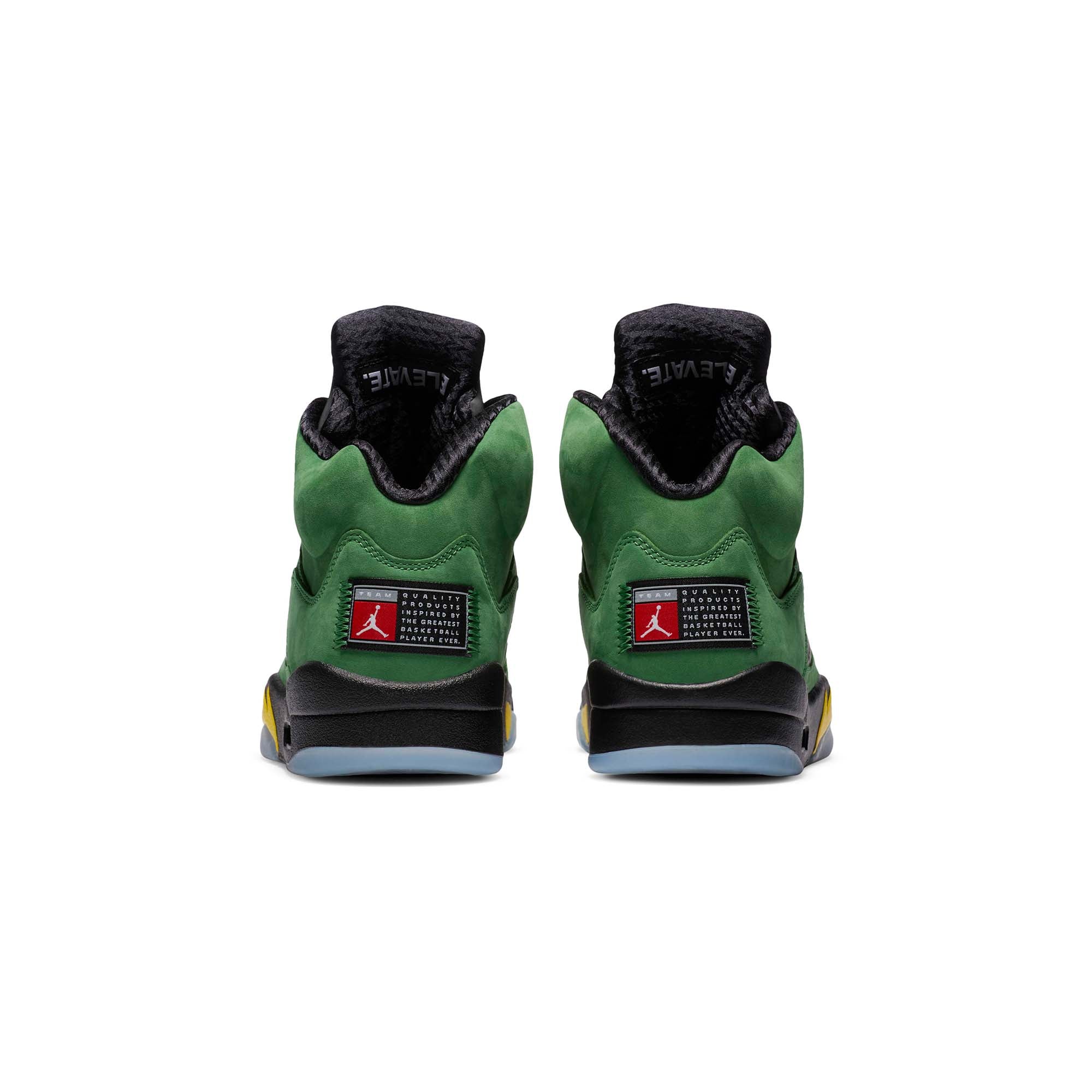 Air Jordan Mens 5 Retro Apple Green SE Shoes