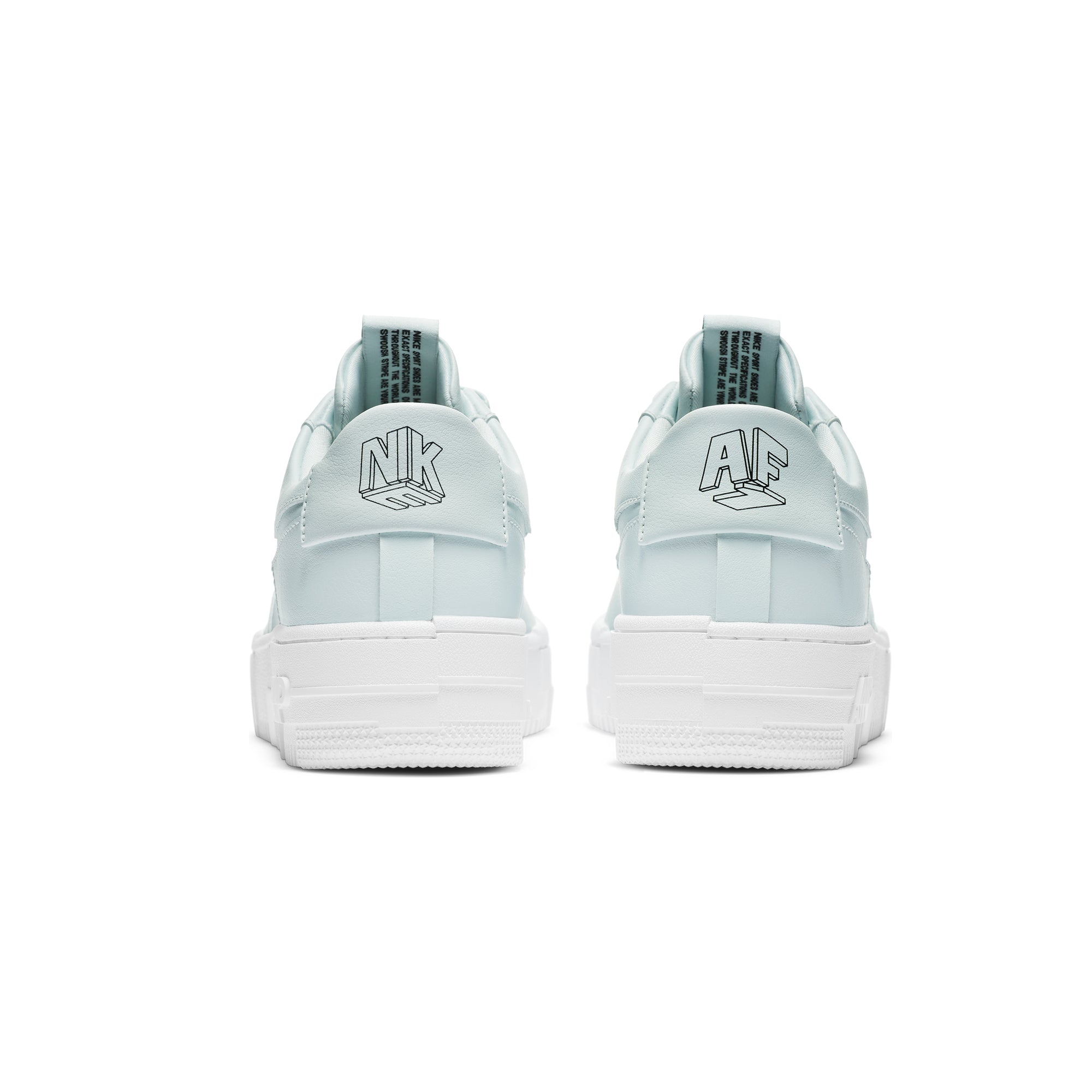 Nike Women Air Force 1 Pixel 'Ghost Aqua' Shoe