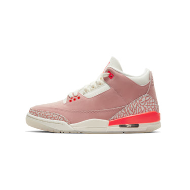 Air Jordan Womens 3 Retro Rust Pink Shoes
