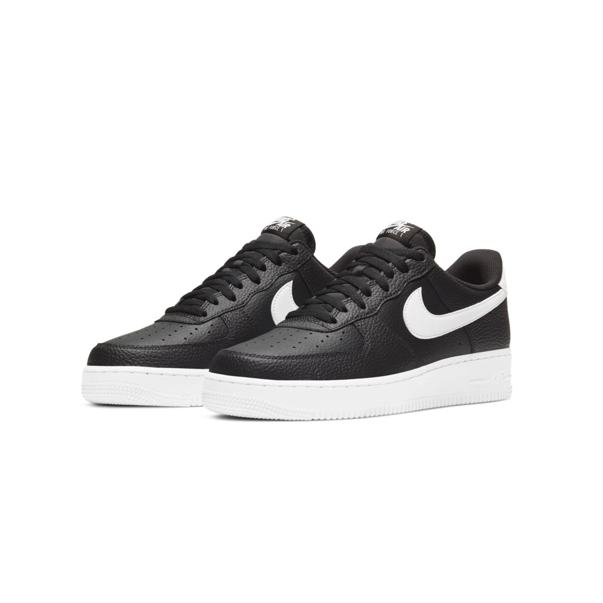 Nike Mens Air Force 1 '07 Shoes 'Black/White'