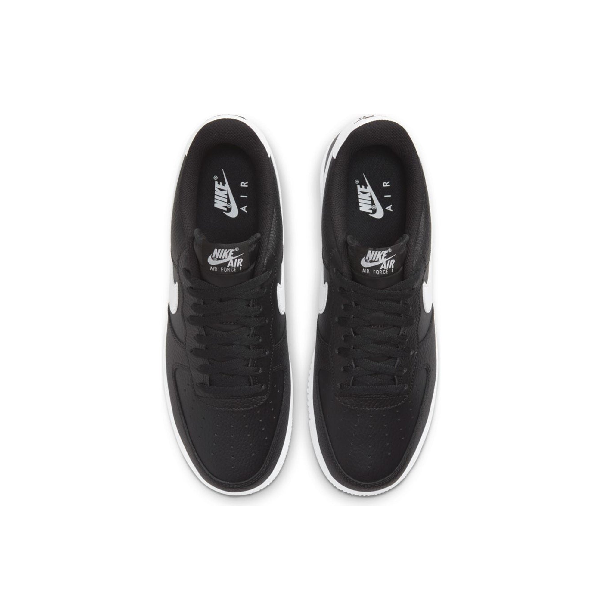 Nike Mens Air Force 1 '07 Shoes 'Black/White'