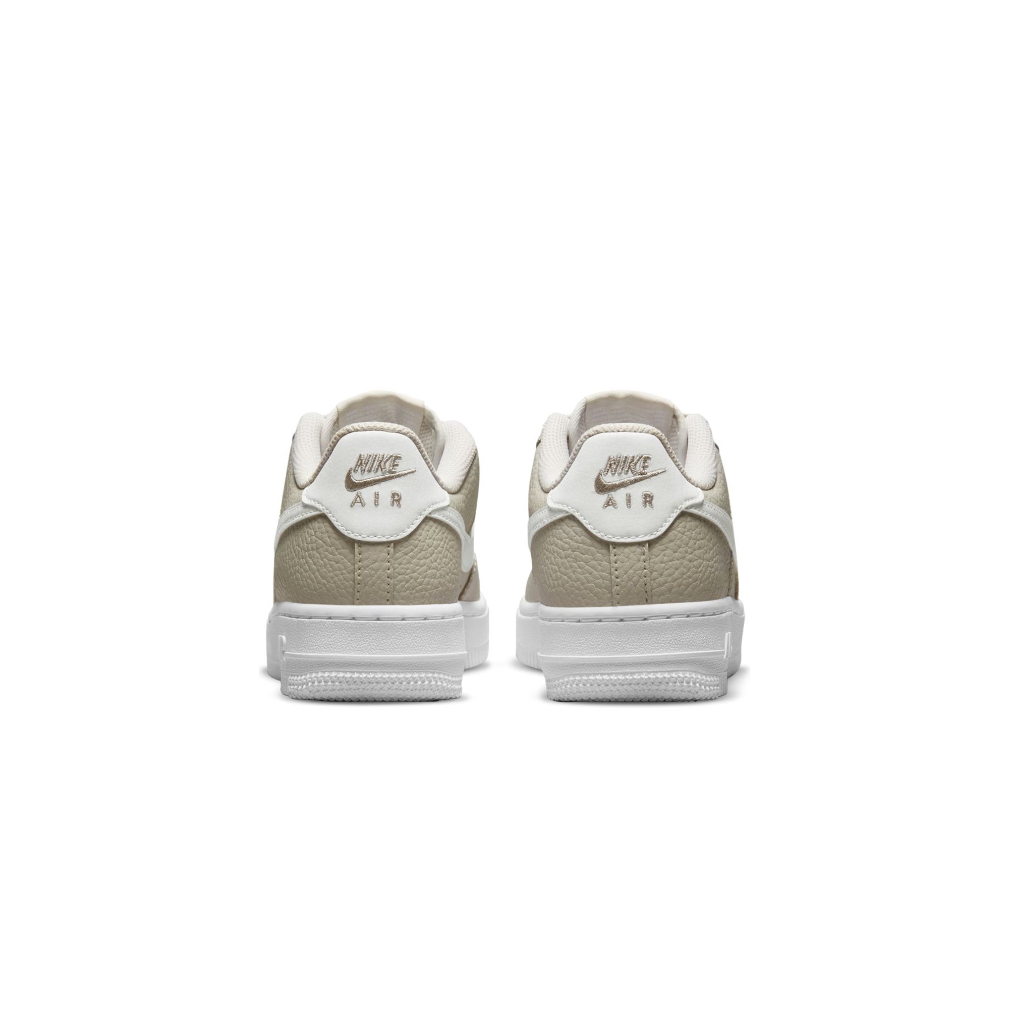 Nike Grade School Ari Force 1 Shoes 'Light Bone'